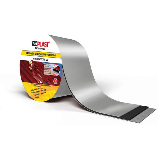 Banda de etanşare autoadezivă - 10mx30cm - SILVER