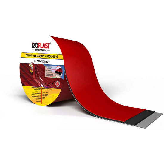 Banda de etanşare autoadezivă - 3mx5cm - ROȘU
