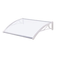 Copertina policarbonat celular clar IZOPOL-1000, latime 120cm, adancime 100cm, brat plastic alb PP + GF