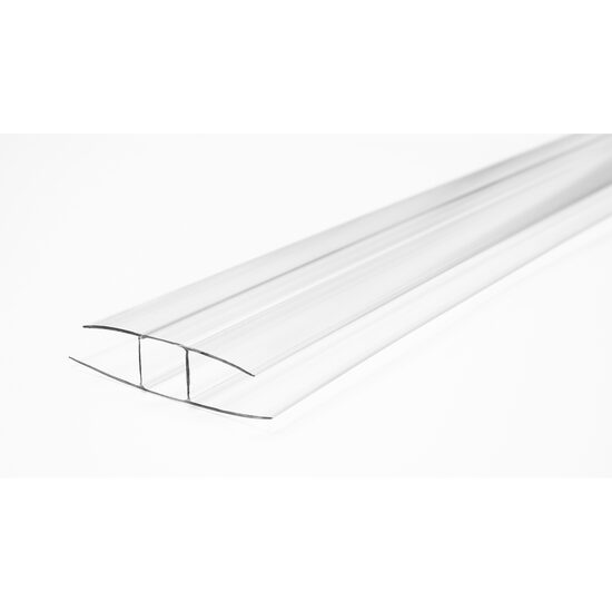 PROFIL POLICARBONAT H 25MM CLAR (6M/BUC)
