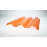 POLYPLAST PULS ML TRAPEZ 76/18 PORTOCALIU  2000*1060 MM (2.12 MP/BUC)