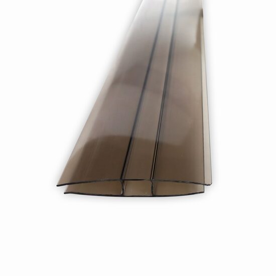 PROFIL POLICARBONAT H 16MM BRONZ (6M/BUC) -ESP